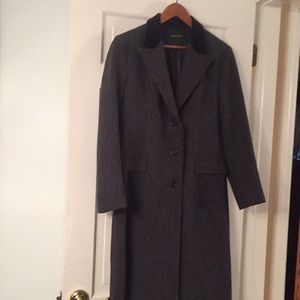 Brooks Brothers tweed wool coat